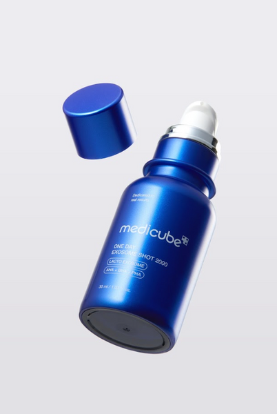 Medicube One Day Exosome Shot Pore Ampoule 2000 - Сироватка з екзосомами та спікулами для звуження пор  8809981334928 фото