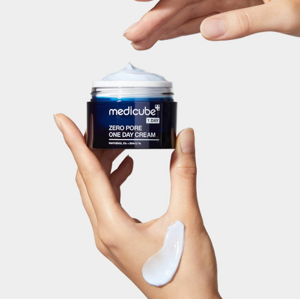 Medicube Zero Pore One Day Cream - Зволожувальний балансуючий крем для шкіри з розширеними порами  8800240567354 фото