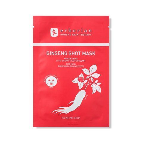 GINSENG SHOT MASK відновлююча тканинна маска erbginsma фото