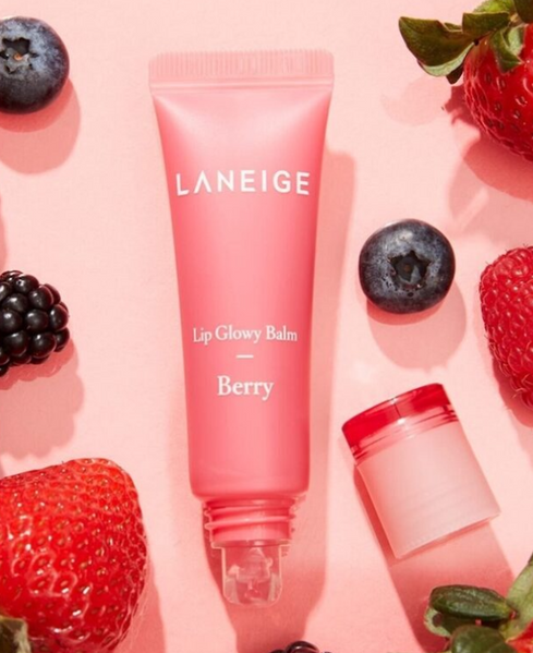 LANEIGE Сяючий бальзам для губ Lip Glowy Balm, Berry LTN1359 фото